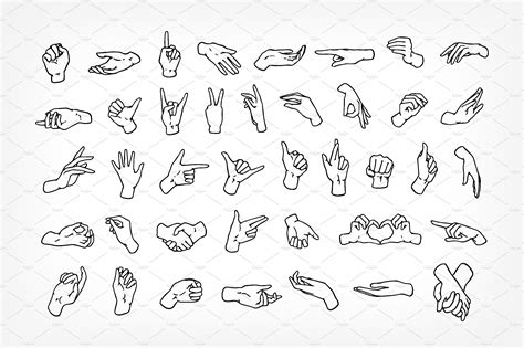 how to sketch hands and the importance of hand gestures in communication